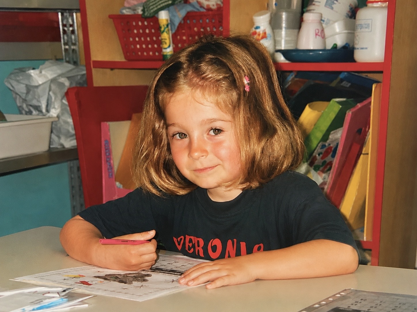 Veronica da piccola